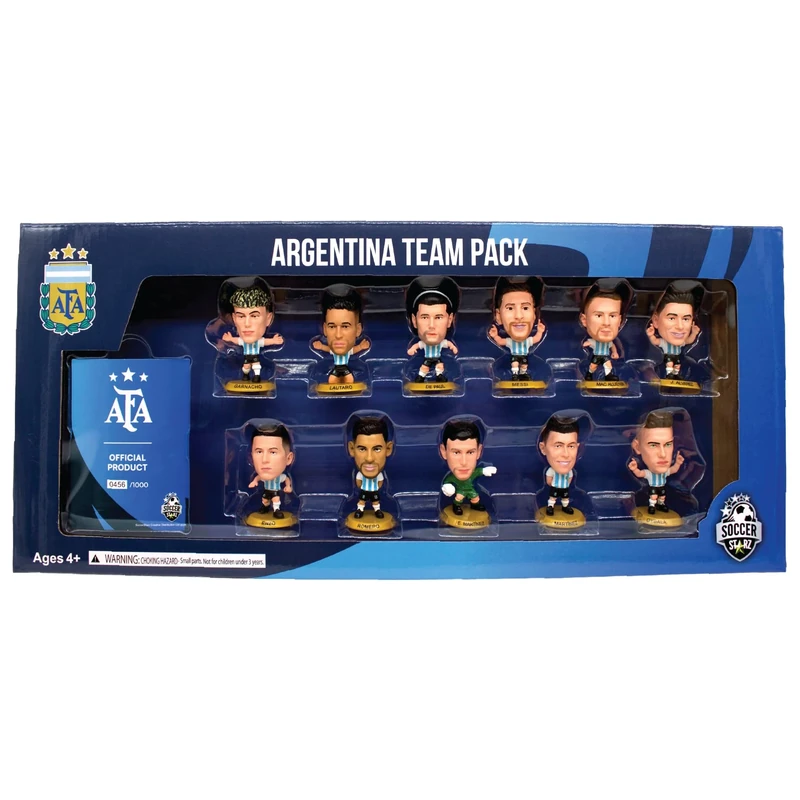 SoccerStarz - Argentina 11 figure Team Pack (New Kit) /Figures