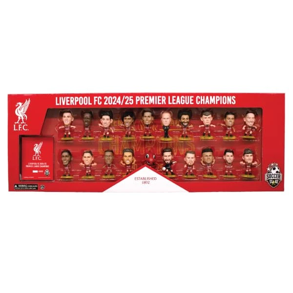SoccerStarz - Liverpool League Winners Team Pack 20 figure (2024/25) /Figures