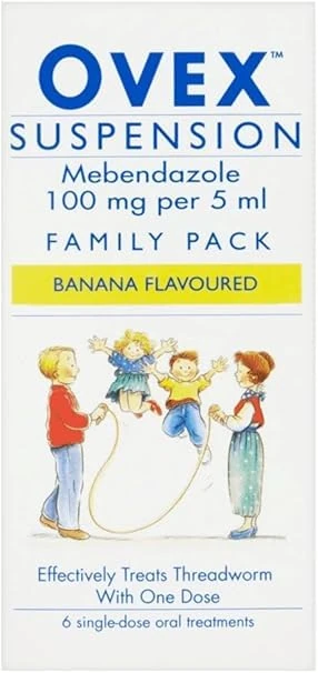 Oral Solution for Threadworm Treatment – 30mls Bottle | Single-Dose Liquid Treatment for Adults & Children Over 2 | Easy-to-Swallow Formula | Always Read The Label