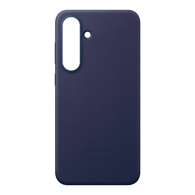 Samsung Galaxy Official Kindsuit Faux Leather Case for S25 FE, Dark Blue