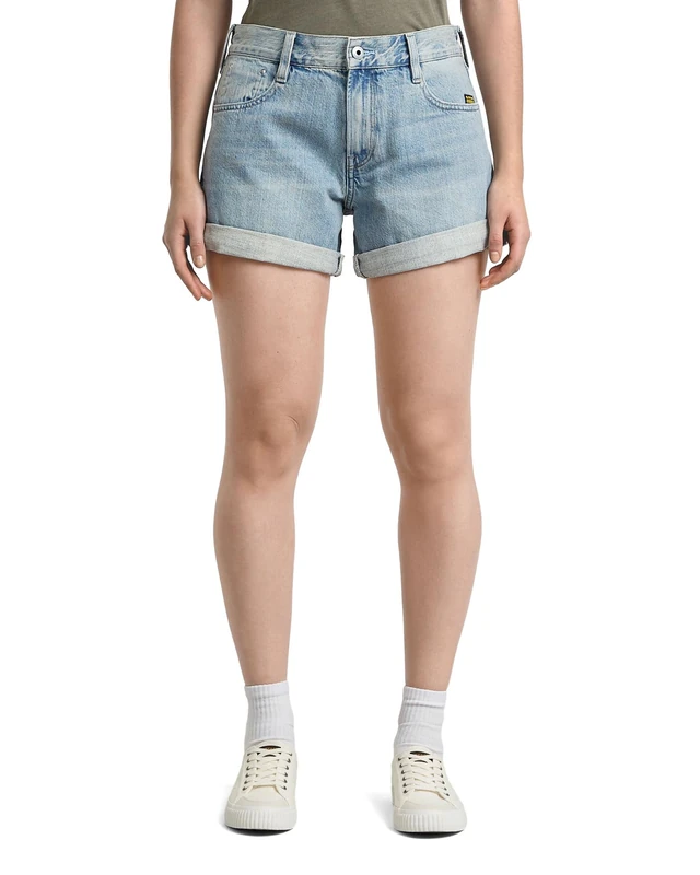 G-Star Women's Judee Denim Shorts, Size: 28, Color Blue