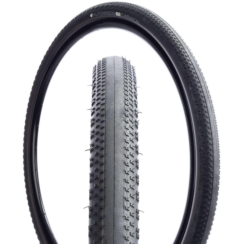 Hutchinson – Caracal Allroad – Dry Terrain Gravel Tyre – Folding Bead – Tubeless Ready – 700 x 35c – Black