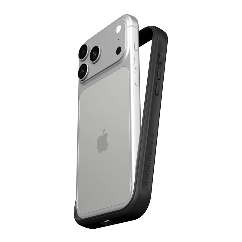RHINOSHIELD Phone Case Compatible with iPhone 17 Pro Max | Mod NX - Modular Protective Bumper Case without Backplate, Slim Design, Shockproof with Military Grade Drop Protection - Black - Image 1