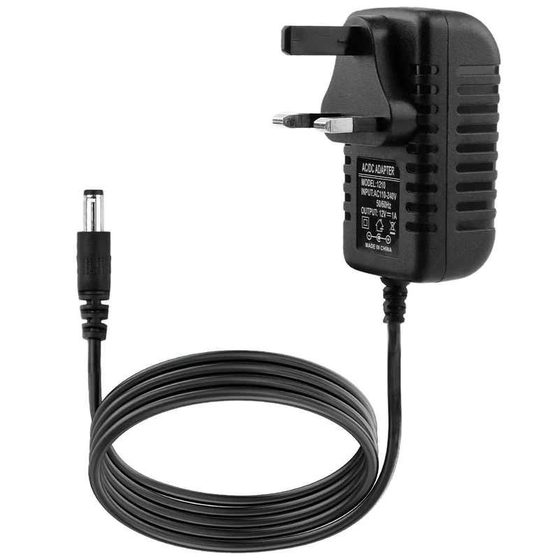 12V 1000mA Charger for Kids Ride On Cars, 12V 1A Electric Car Charger for SUV ATV Quad Motorcycle and Toy Sports Cars Battery Supply, Power Adapter for Kids’ Electric Vehicles with 1m Cable