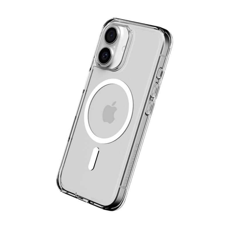 RHINOSHIELD Phone Case Compatible with MagSafe for iPhone 17 | Clear - Anti-yellowing, High Transparency, Superior Magnetic, Shockproof with Military Grade Drop Protection - Transparent