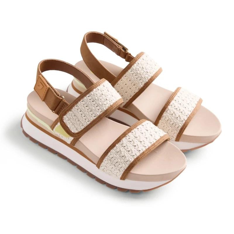 GIOSEPPO Women's Dodoma Adjustable Strap, Beige, 6.5 UK