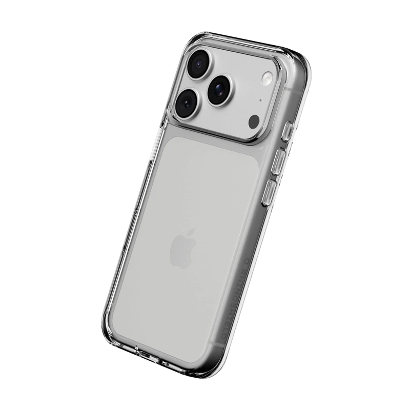 RHINOSHIELD Phone Case Compatible with iPhone 17 Pro | Clear Case - Anti-yellowing, High Transparency, Shockproof with Military Grade Drop Protection - Transparent