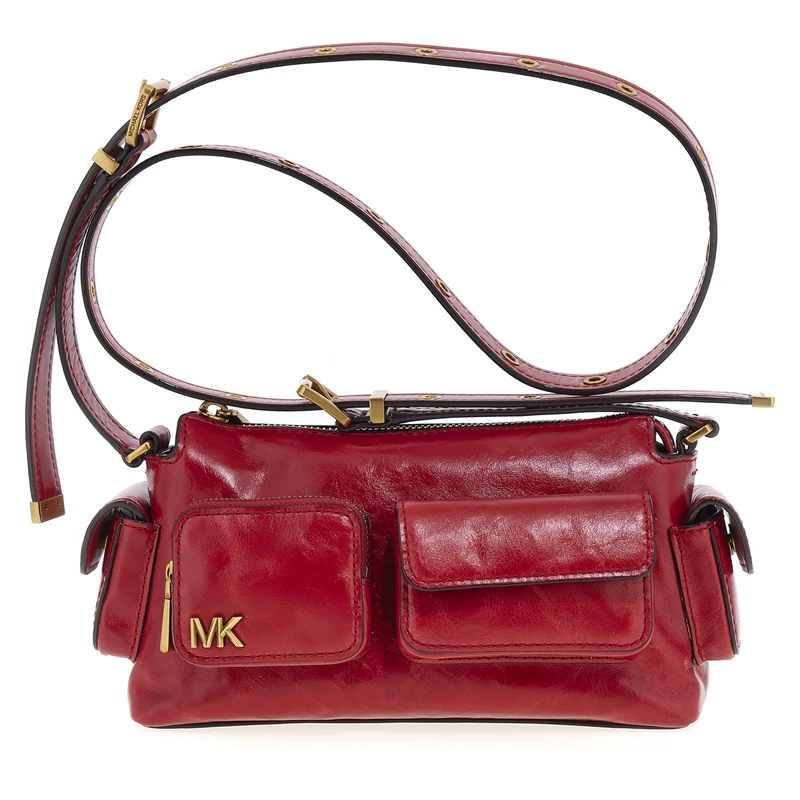 Michael Kors SM CONV PCKT XBODY CRIMSON One Size