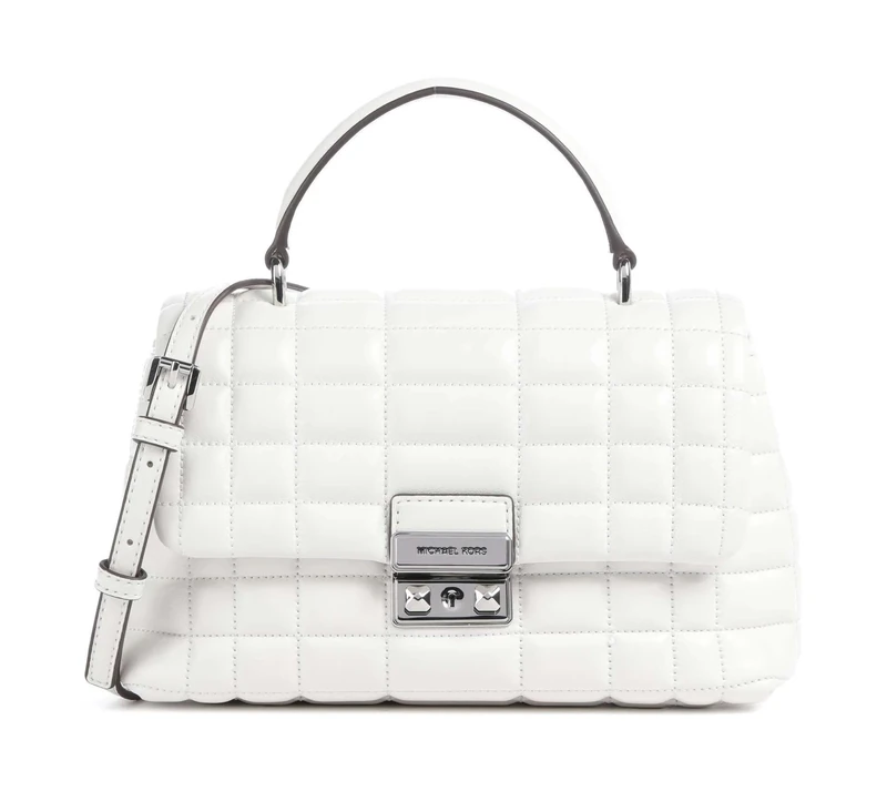 Michael Kors MD TH SATCHEL OPTIC WHITE One Size