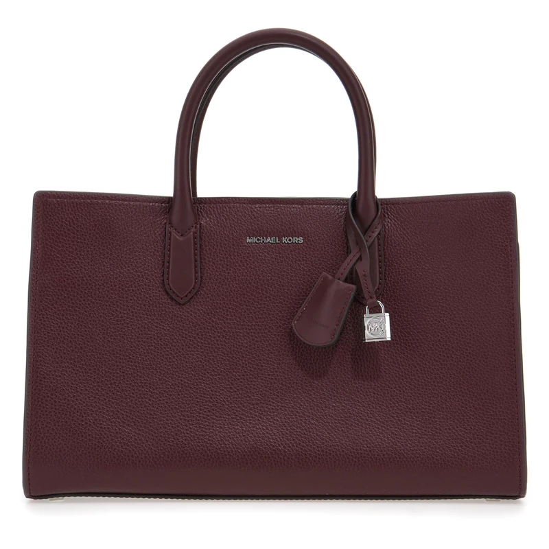 Michael Kors MD EW SATCHEL OXBLOOD One Size