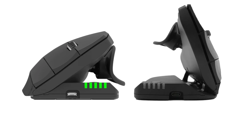 Contour Design Unimouse Wireless Duo, Right & Left Handed Mouse Combo
