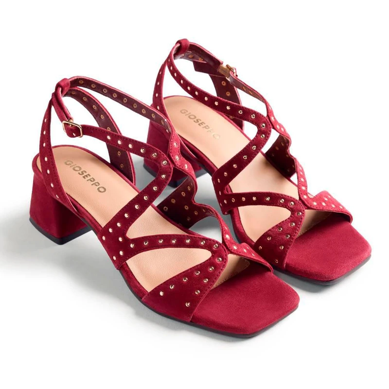 GIOSEPPO Women's Watate T-Strap, Bordeaux, 6.5 UK