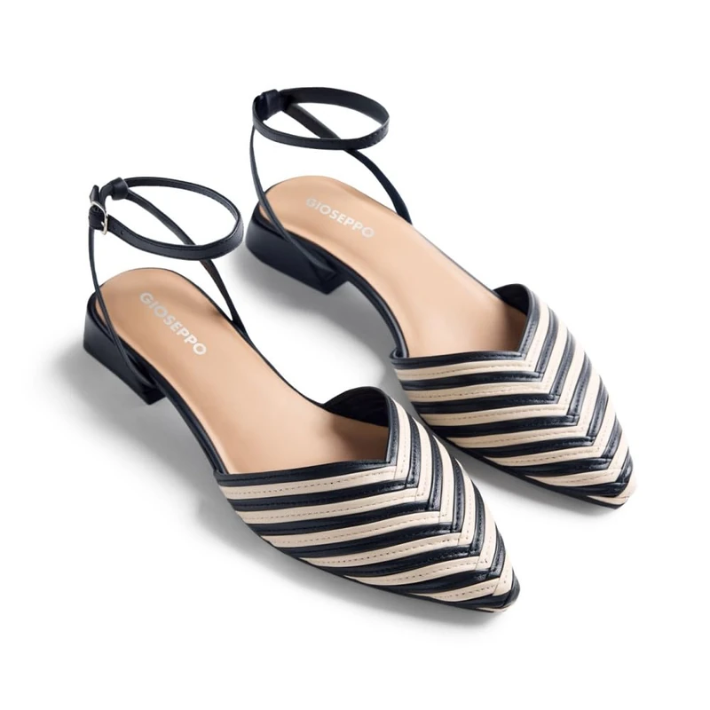 GIOSEPPO Clawson, Women's T-Strap, Off-White, 40 EU - Image 1