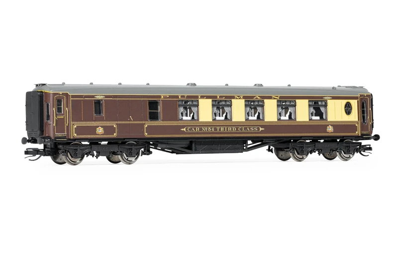 Hornby TT TT4004B Pullman Third Class Brake Car No54 Third class, Brown