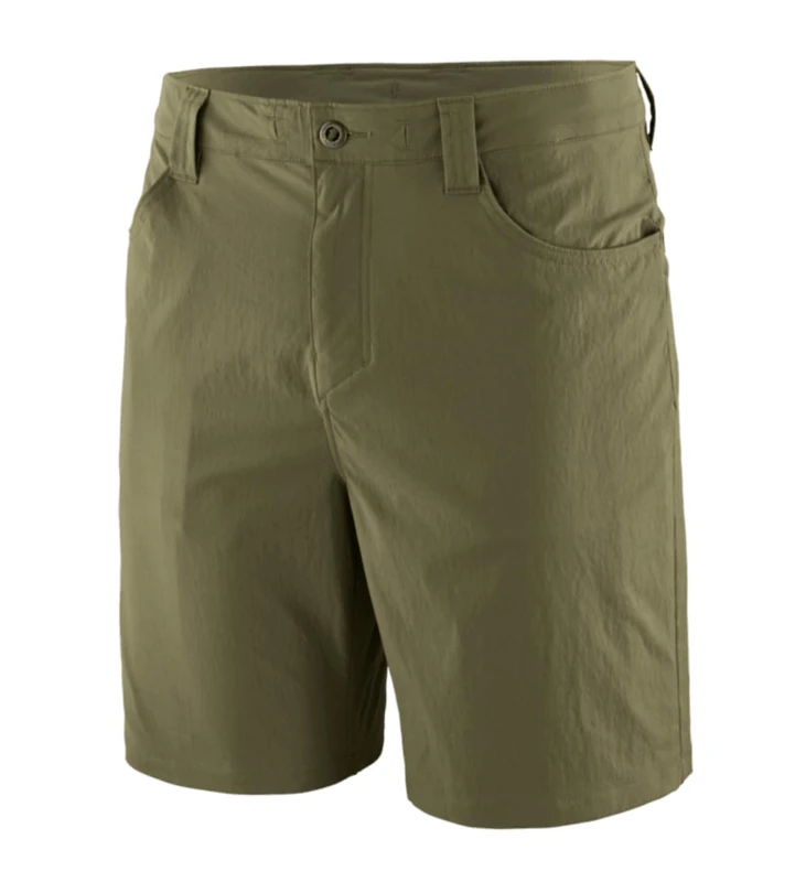 Patagonia Men's M's Quandary Shorts-10 in. Shorts, Tent Green, 22