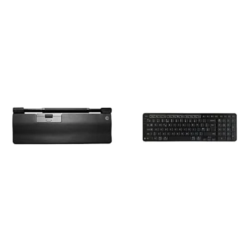 Contour Design RollerMouse Pro Regular & Balance Keyboard (Black), Mouse & Keyboard Bundle