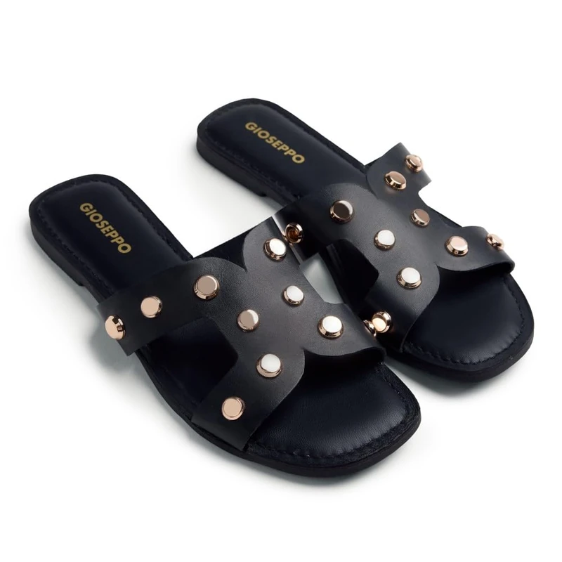GIOSEPPO MILLSTON, Open Heel Women, Black, 39 EU
