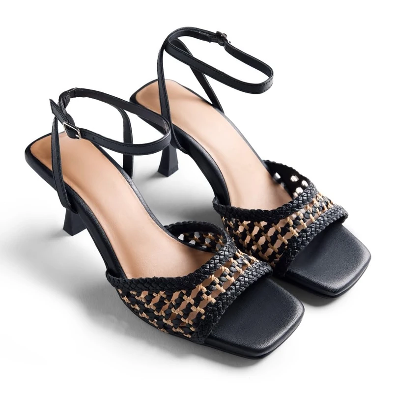 GIOSEPPO Women's Kajiado T-strap, Black, 6.5 UK - Image 1