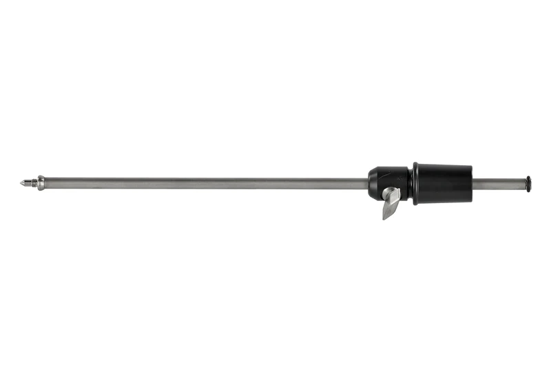 Nuremberg double bass spike - Spike for double bass - Cone 31.5/34.5 mm - Stainless steel rod Ø 10 mm - Removable - Plastic bulb - Made in Germany