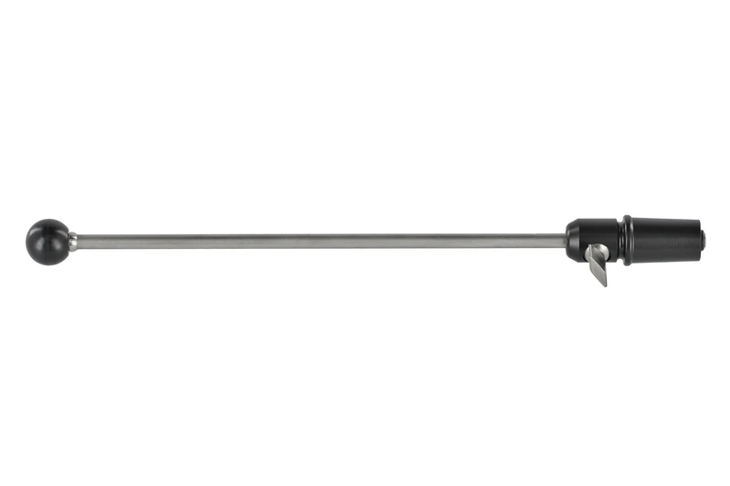 Nuremberg double bass spike - Spike for double bass - Cone 28/31 mm - Stainless steel rod Ø 10 mm - Removable - Plastic bulb - Made in Germany