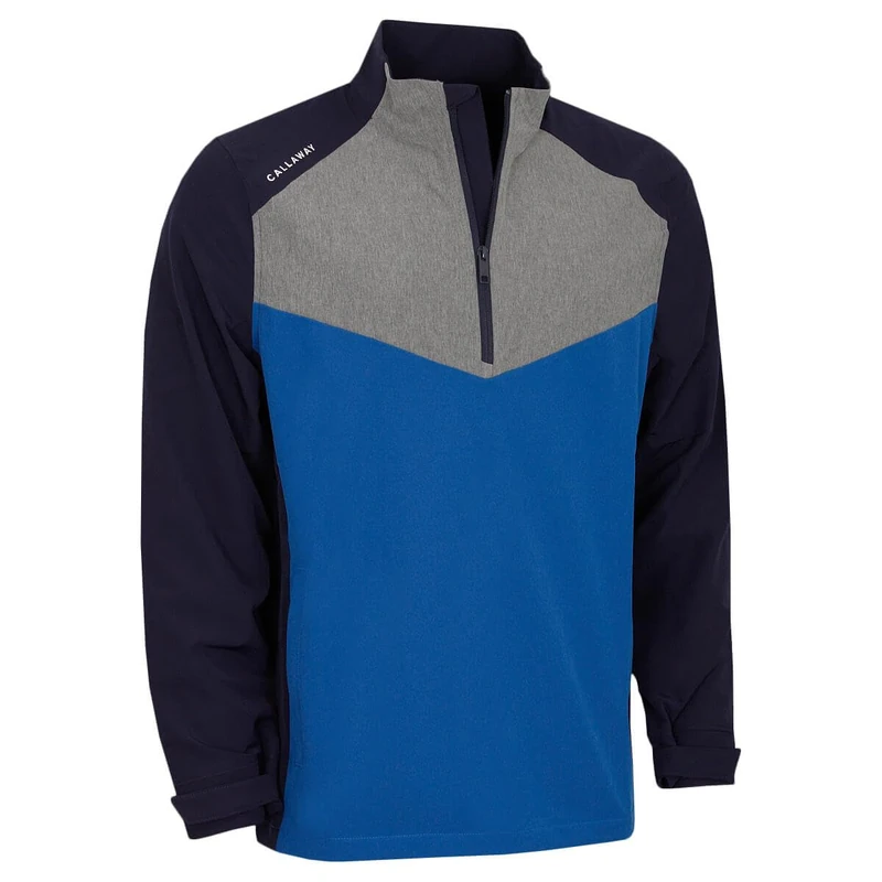 Callaway Golf Mens 1/2 Zip Wind Jacket Jacket - Peacoat - M