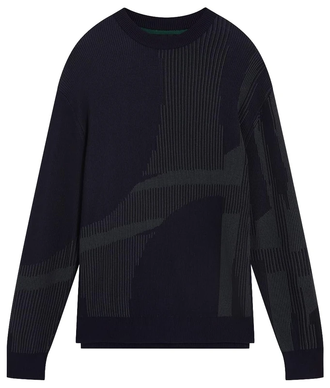 Ted Baker Men's 2808164 Shrug Sweater, Navy, 4