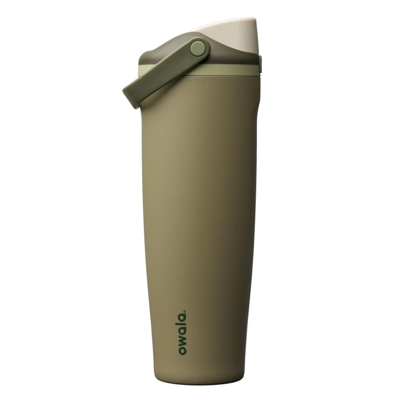 Owala FreeSip Sway Insulated Stainless Steel Water Bottle with Two-Way Spout, Built-in Straw and Bucket Handle, Made for Travel, School, and Sports, 1.2l, BPA Free, Leak Proof, Off Road