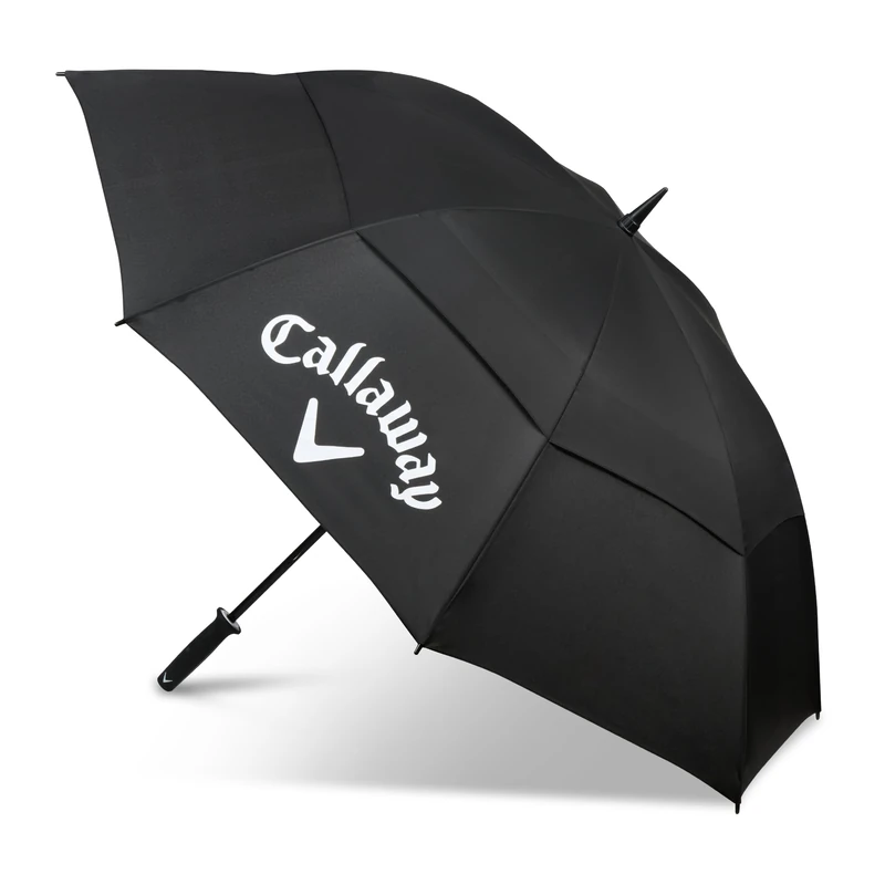 Callaway Golf Shield 64" Double Canopy Golf Umbrella, 2026, Black