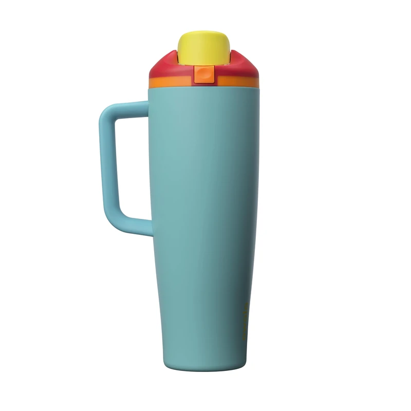 Owala FreeSip Tumbler Stainless Steel Water Bottle, 1185ml, Summer Sweetness