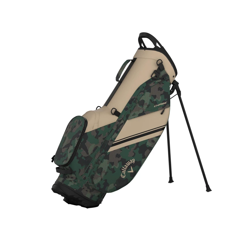 Calaway Golf Chase Lightweight Stand Bag 2026, Tan/Green Camo