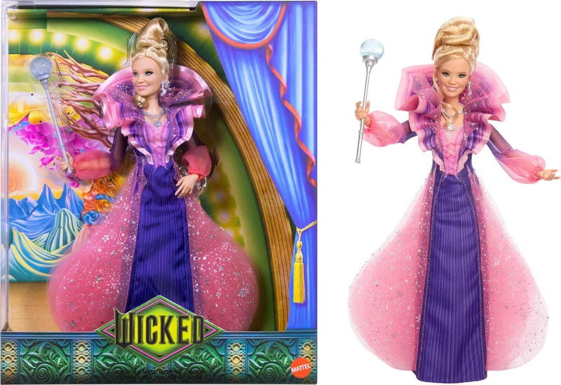 Mattel Universal Pictures’ Wicked Magical Wise Woman Moon Fashion Doll with Removable Deluxe Outfit & Accessory, Inspired by the Movie, JLG42
