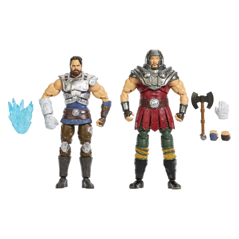 Masters of the Universe Chronicles 2 Action Figures, 6.5 Inch 2026 Movie Accurate Ram Man & Fisto Deluxe Articulation Jóhannes Haukur Jon Xue Zhang, JKJ34