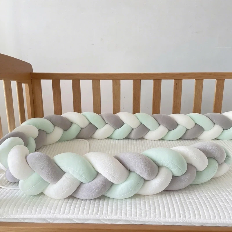 GYCS Knotted Cushion, Handmade Soft Knot Pillow, Braided Knotted Cushion, Cotton Bed Set All Round Braided Protector 100% Cotton Bed Set All Round Braided Protector for Room Decor,A11,400cm