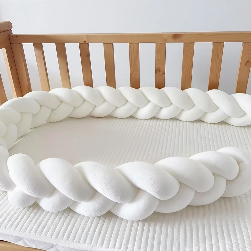 GYCS Knotted Cushion, Handmade Soft Knot Pillow, Braided Knotted Cushion, Cotton Bed Set All Round Braided Protector 100% Cotton Bed Set All Round Braided Protector for Room Decor,A01,400cm