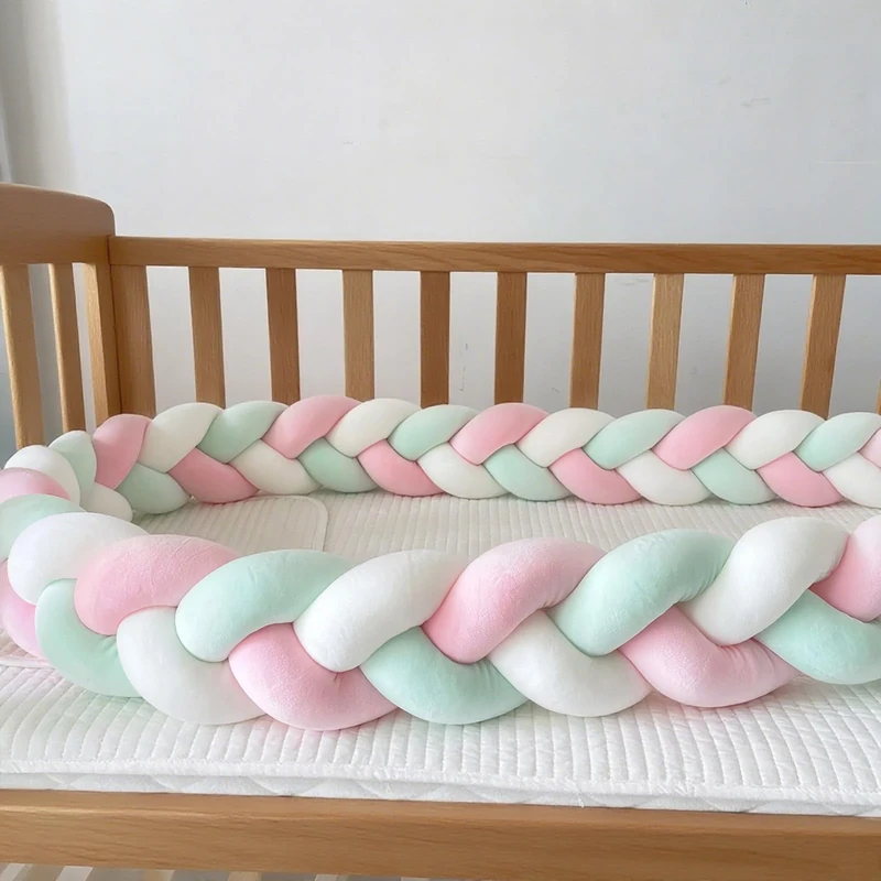 GYCS Knotted Cushion, Handmade Soft Knot Pillow, Braided Knotted Cushion, Cotton Bed Set All Round Braided Protector 100% Cotton Bed Set All Round Braided Protector for Room Decor,A13,400cm