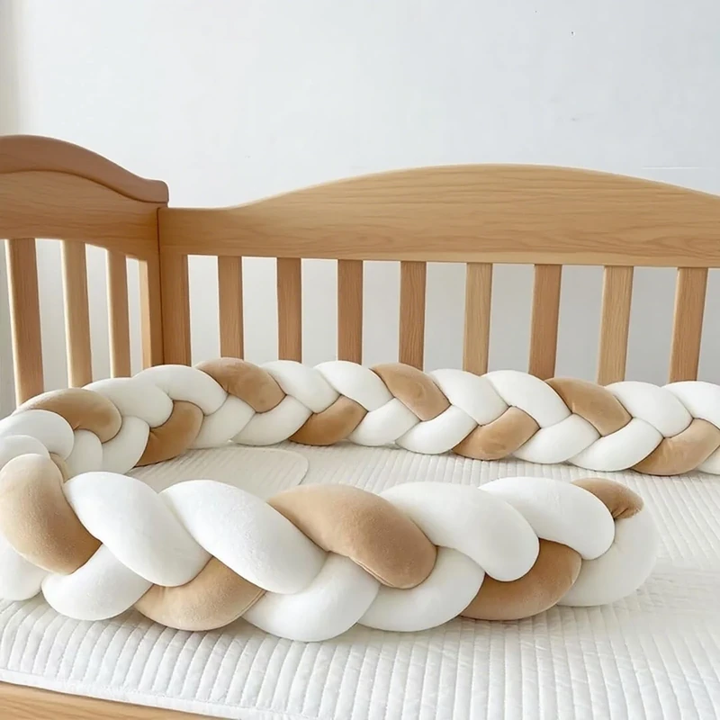 GYCS Knotted Cushion, Handmade Soft Knot Pillow, Braided Knotted Cushion, Cotton Bed Set All Round Braided Protector 100% Cotton Bed Set All Round Braided Protector for Room Decor,A08,400cm