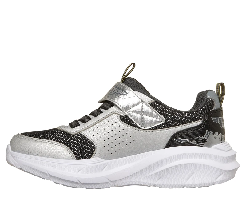 Skechers Boy's Skechers Garage Sneakers, Silver, 10.5 UK Child