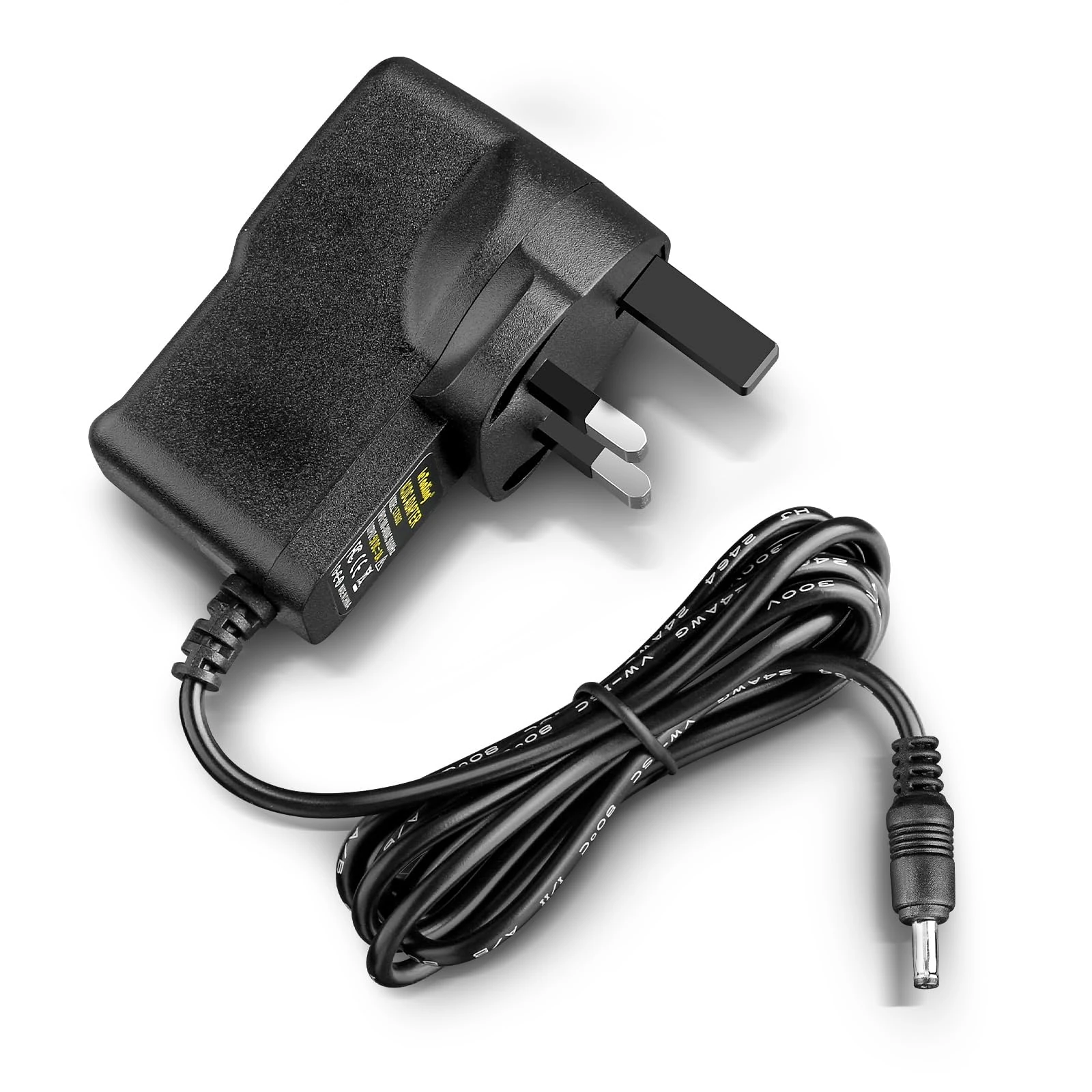 5V 2A Power Supply 3.5mm - COOLM AC 100-240V DC 5 Volt 2 amp 2000mA Power Adapter Converter Charger 3.5mm x 1.35mm Plug Compatible with 5V 1A UK Plug