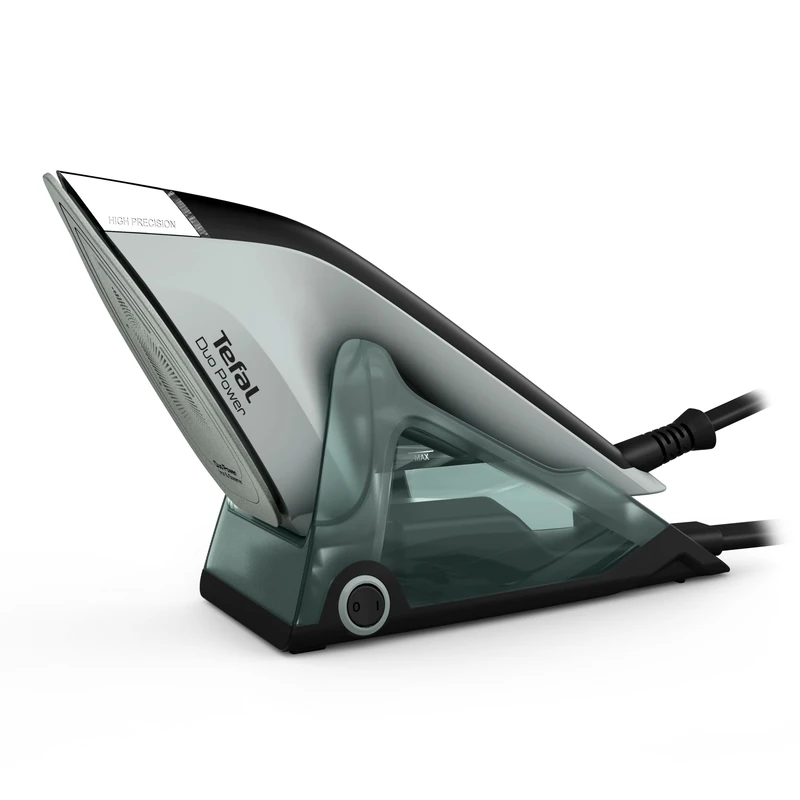 Tefal Duo Power, 2-in-1 Steam Iron & Clothes Steamer, Versatile, Efficient Results On All Ironable Fabrics, Ultra-Lightweight Design, JF4033G0