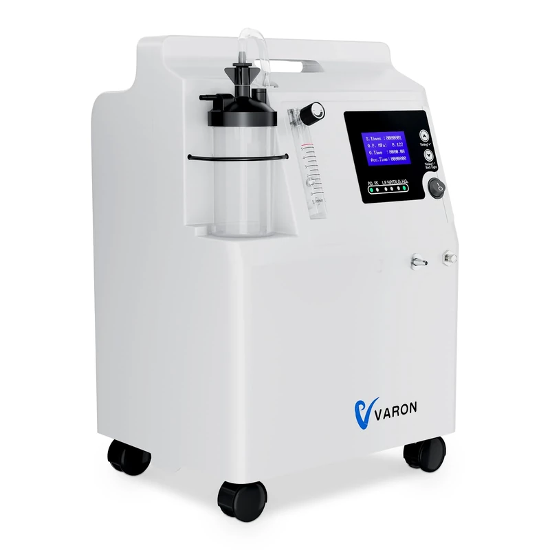 Oxygen Generator, 5 Liter Adjustable, Low Noise with Remote Control,Oxygen Machine Device for Home Use, 93 ± 3%,