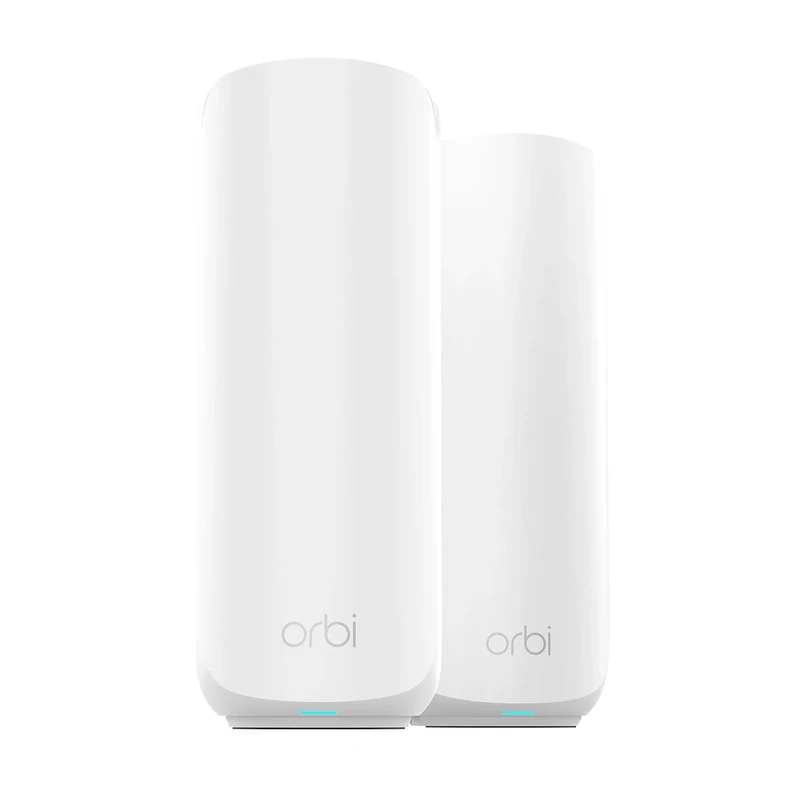 NETGEAR Orbi 370 Series Dual-band WiFi 7 Mesh Network System for Home (RBE372) Wireless Router + 1 Extender, Security Features, 3.6 Gbps, Covers 3,000 sq. ft., 70 Devices, 2.5GB Internet Port, BE3600