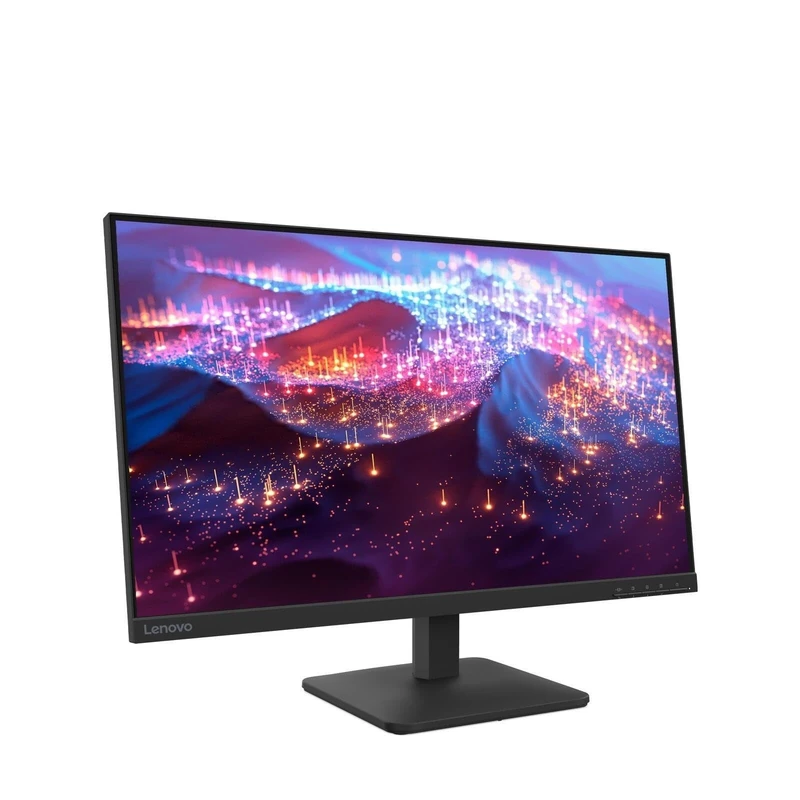 Lenovo L27-4e - 27" FHD Monitor (IPS, HDMI 1.4 - VGA, 16:9, 100Hz refresh rate, 4ms response time, 99% sRGB, VESA 100mm mount, tilt mount) Black