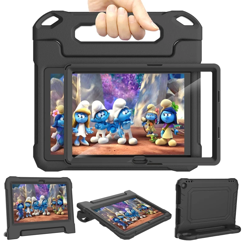 Kids Case for 10.1'' Tablet, Not for iPad 10.2, Please See Blue for Compatibility - Black
