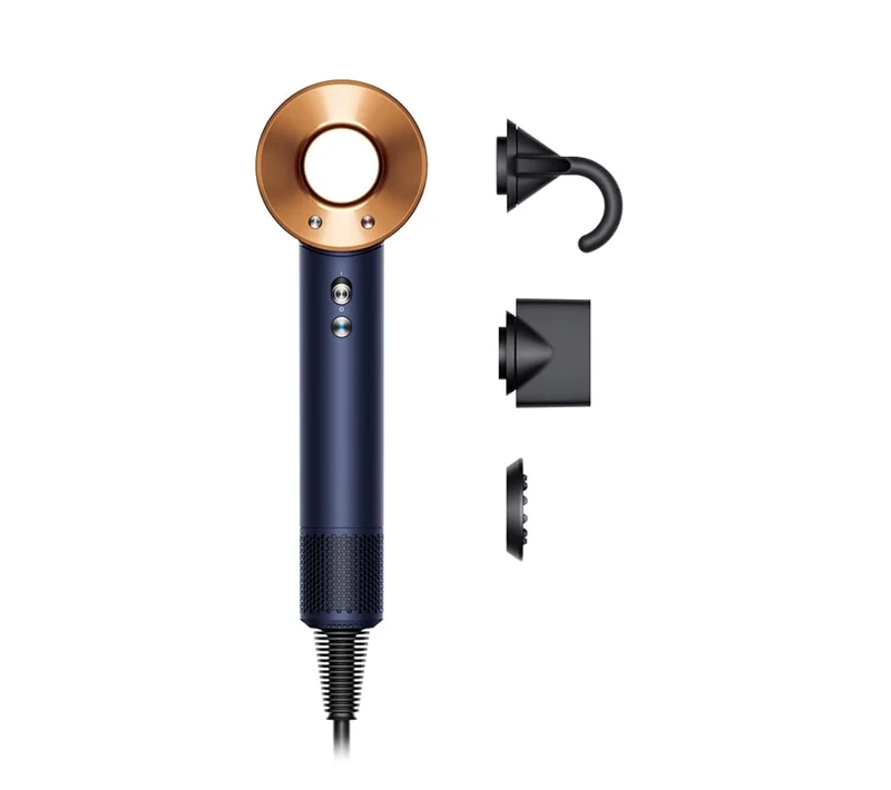 Dyson Supersonic™ Hair Dryer - Straight+Wavy (Prussian Blue/Rich Copper)