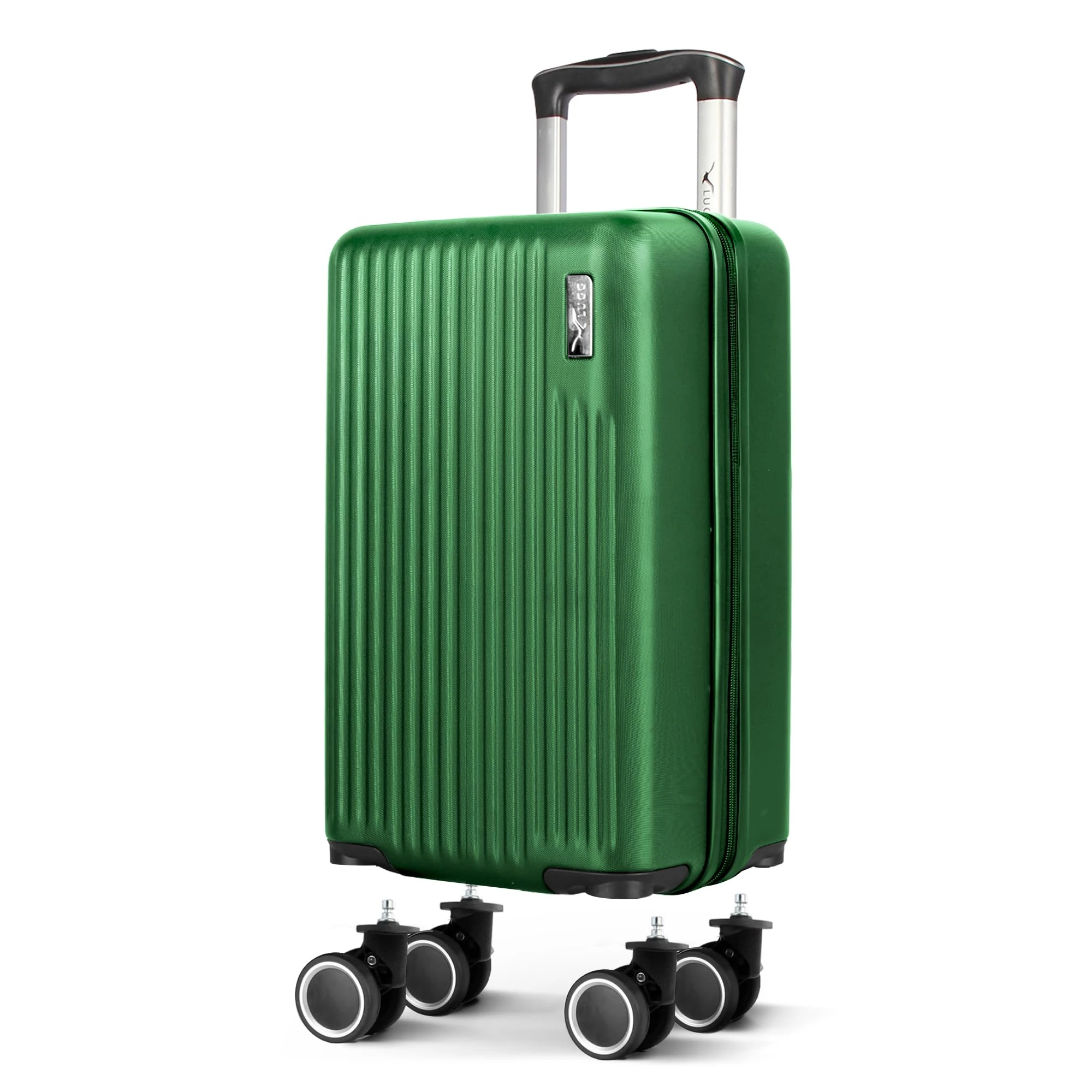 LUGG 40cm Vacay Suitcase ABS Luggage with TSA Indent Lock, Aluminium Trolley Handle, 360° Spinner Wheels, Water-Resistant & Durable Material - Ryanair Underseat Compatible (40 x 20 x 25cm)