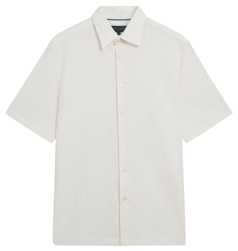 Ted Baker Men's 2812665 Dress Shirt, White, 34