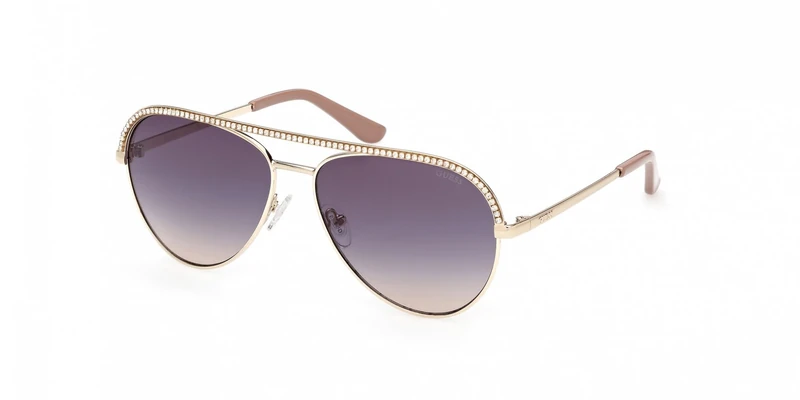 GUESS GU00271 Shiny pale gold 60/15/140 WOMAN Sunglasses