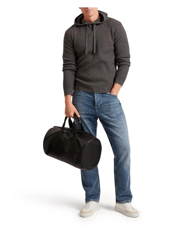 Ted Baker Men's 2821791 Skateboarding Hoodie, MID-Grey, 4