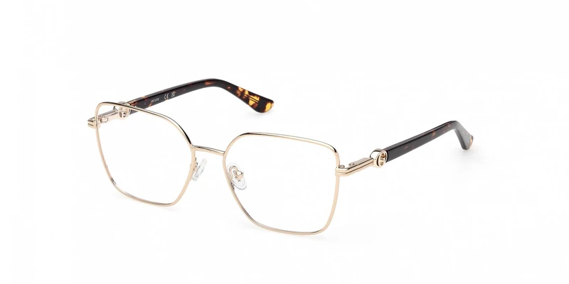 GUESS GU50313 Shiny deep gold 53/16/140 WOMAN Eyewear Frame
