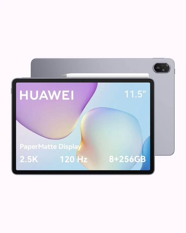 HUAWEI MatePad 11.5 2025 8+256 M Pencil (3rd generation), 2025 Tablet 2.5K 120Hz Eye Comfort PaperMatte Display,10100 mAh Battery, 40W SuperCharge, WiFi 6, Bluetooth 5.2
